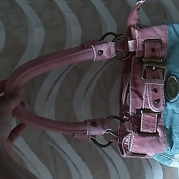 Beautiful Colour Block Purse - Picture 7 of 9